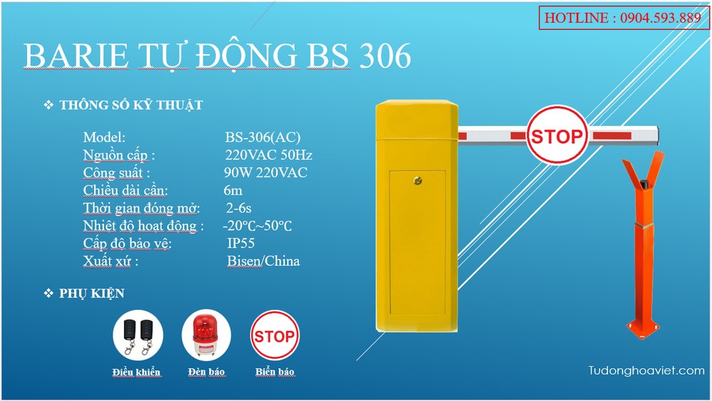 BARIE TỰ ĐỘNG BRT 1201 