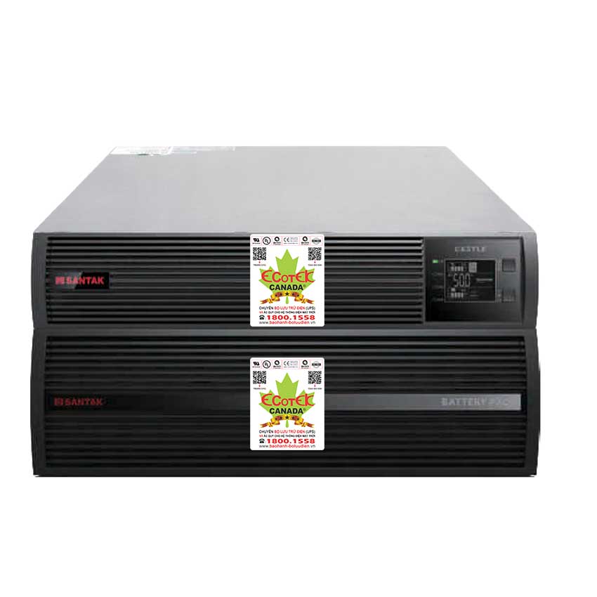 Bộ Lưu Điện UPS SANTAK Rack 10K (10KVA/10KW) Chính Hãng 