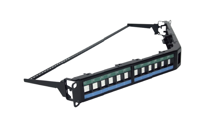 Empty patch panel 24-port Unshielded - shidean 